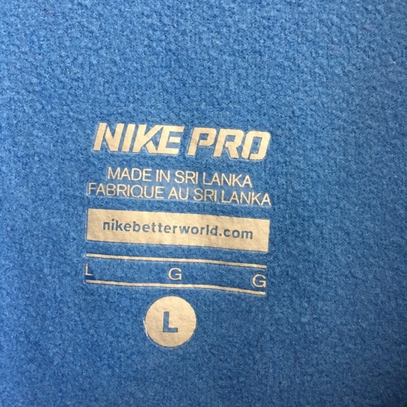 Nike Dri-Fit Periwinkle Pullover Athletic Jacket - Picture 4 of 7